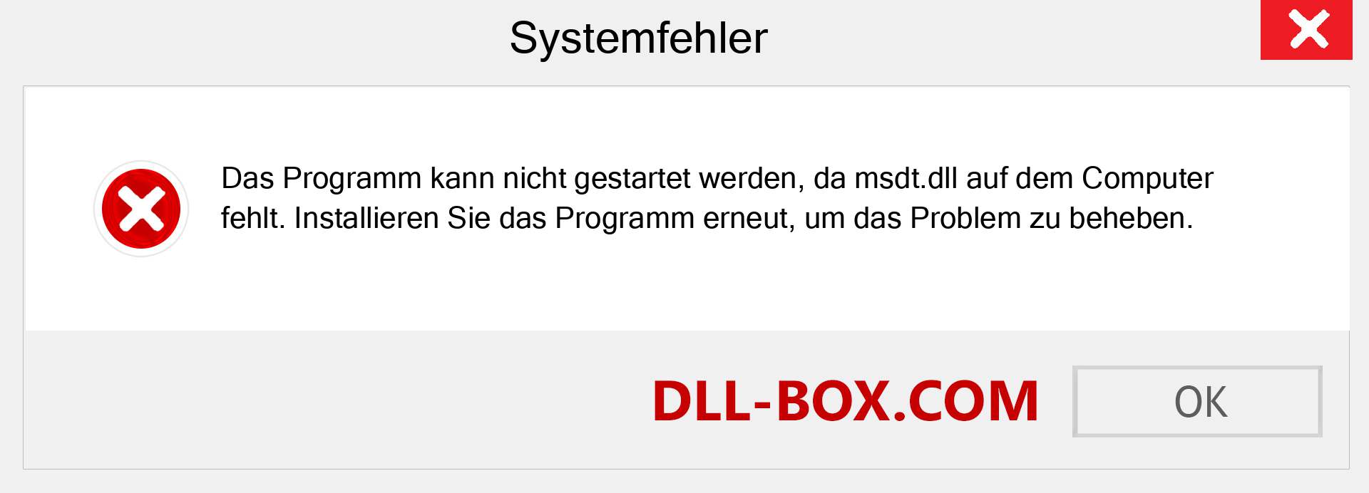 msdt.dll-Datei fehlt?. Download für Windows 7, 8, 10 - Fix msdt dll Missing Error unter Windows, Fotos, Bildern