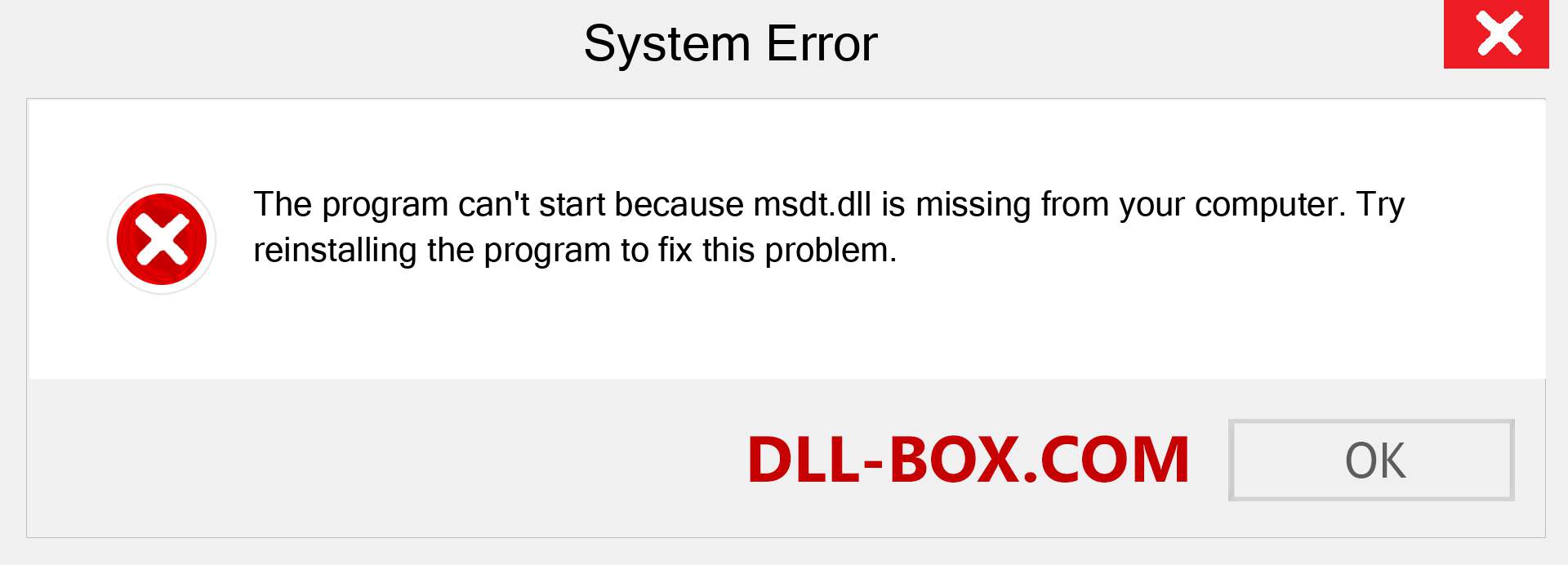  msdt.dll file is missing?. Download for Windows 7, 8, 10 - Fix  msdt dll Missing Error on Windows, photos, images