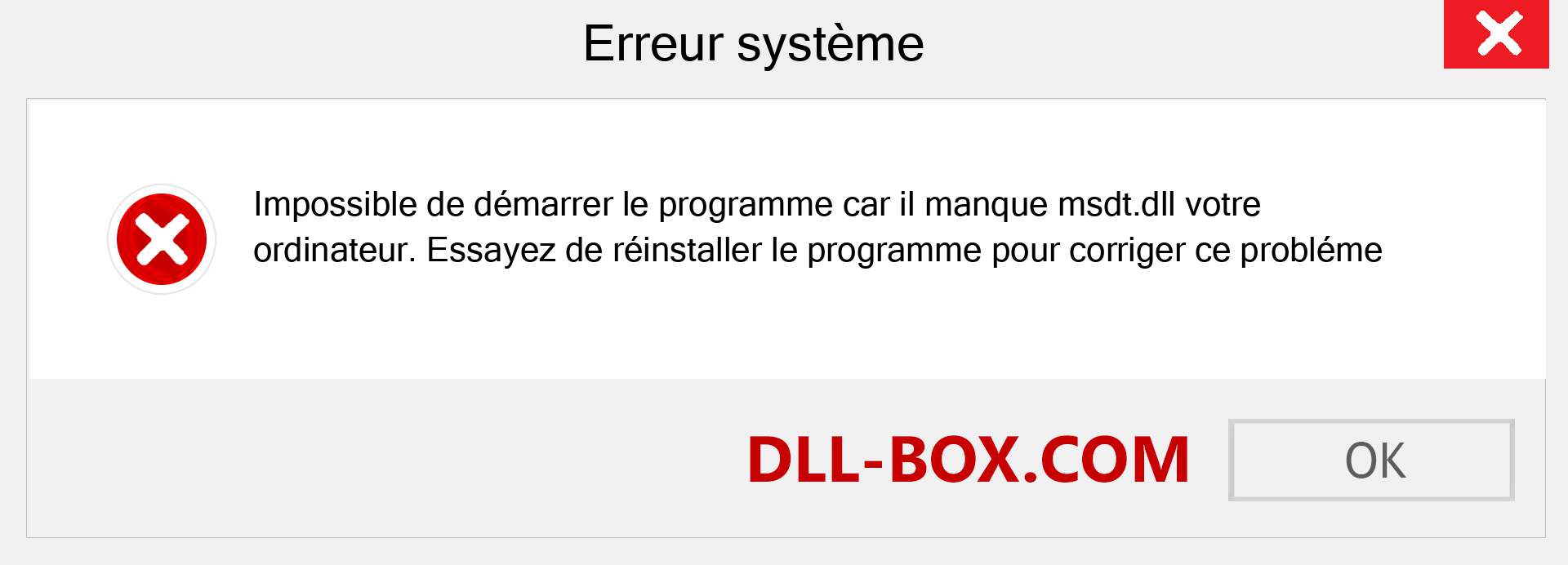 Le fichier msdt.dll est manquant ?. Télécharger pour Windows 7, 8, 10 - Correction de l'erreur manquante msdt dll sur Windows, photos, images